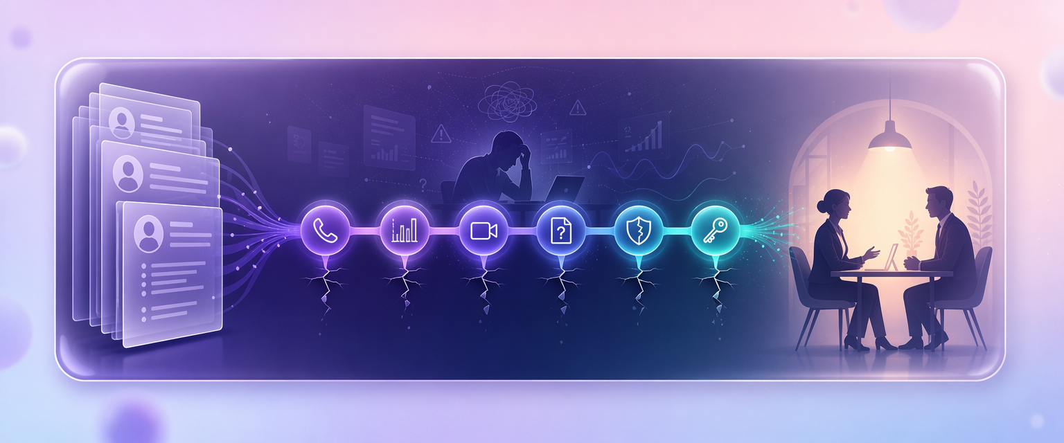 Phone screens, personality tests, and AI video interviews: why the pre-interview step is breaking - WiseWorld blog