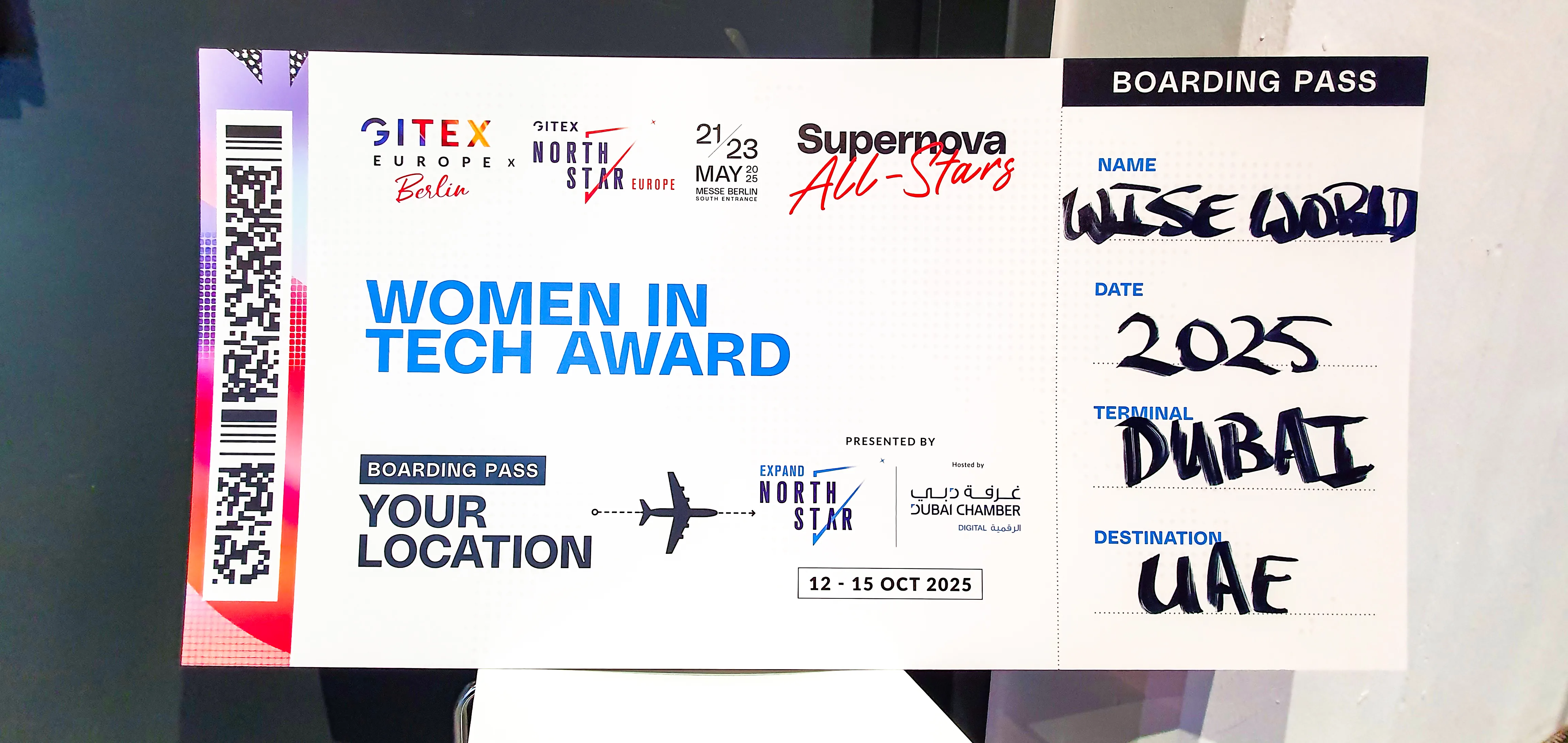 Why it matters - WiseWorld Wins the Women in Tech Award at GITEX EUROPE