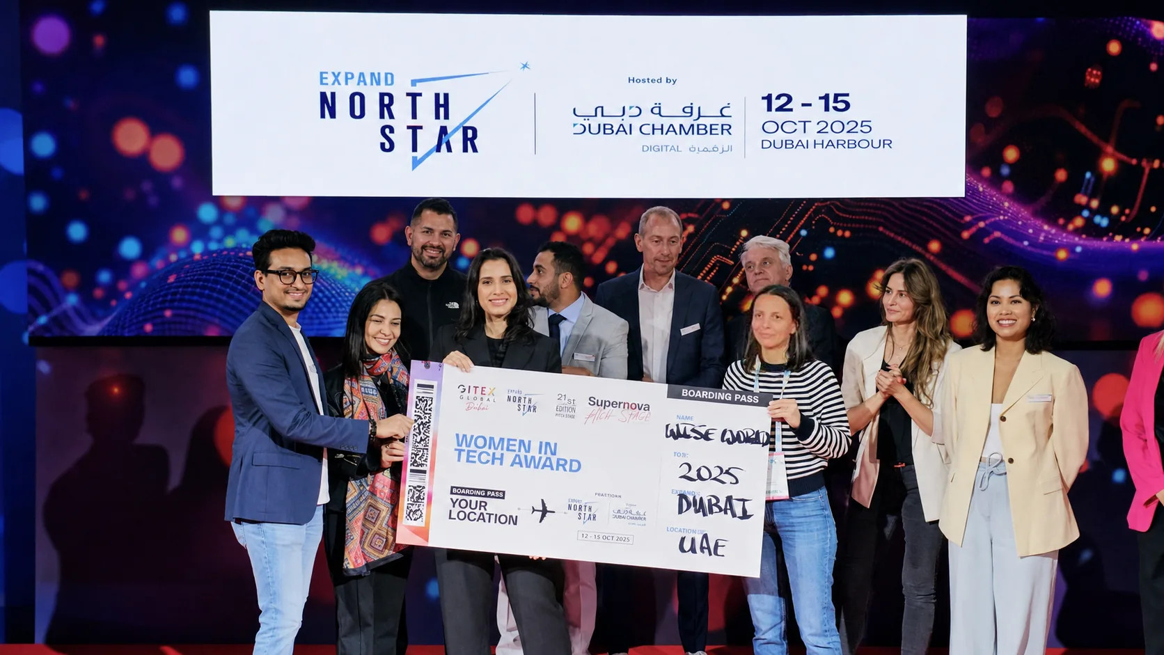 WiseWorld Wins the Women in Tech Award at GITEX EUROPE  -  WiseWorld news